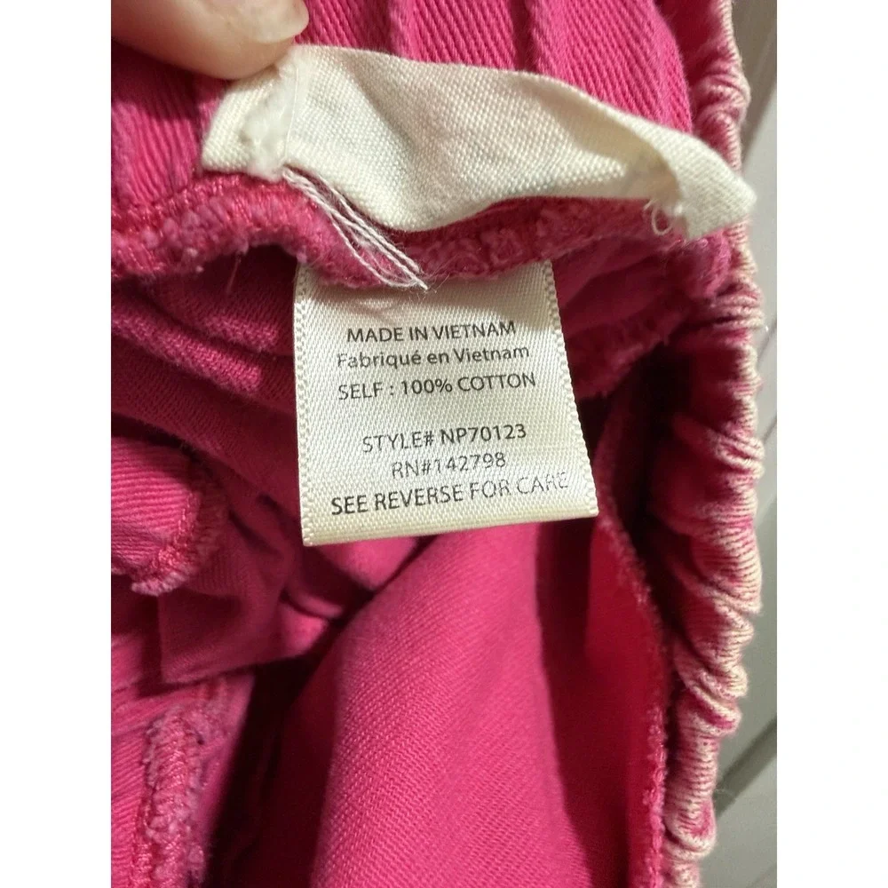 New In Brand Pink Womens Shorts Size Medium Cut Off Summer